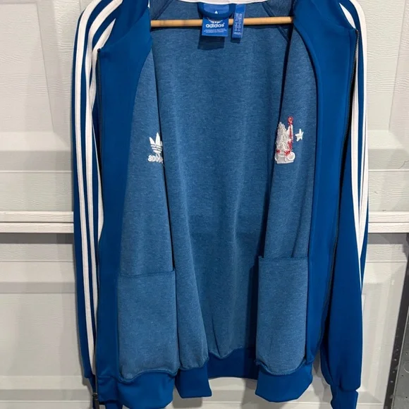 Adidas Royal Blue CFC Track Jacket - Picture 4 of 5
